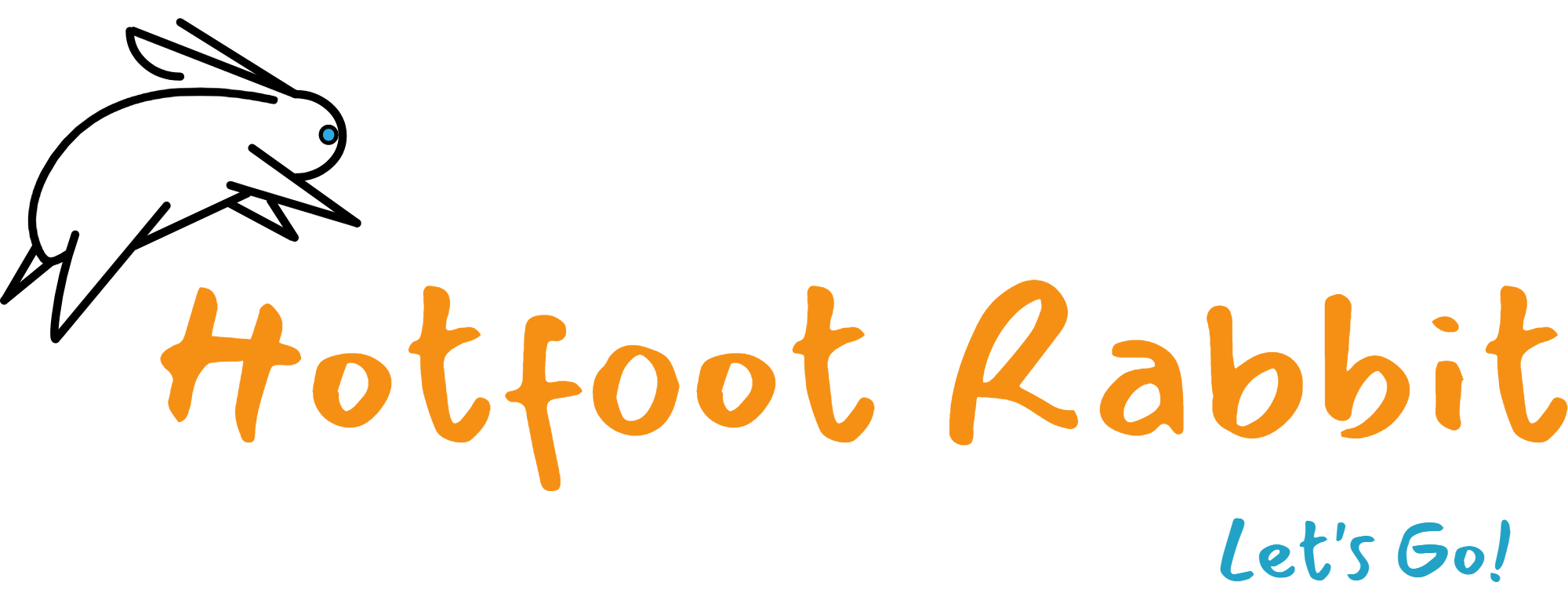 Hotfoot Rabbit Banner Logo