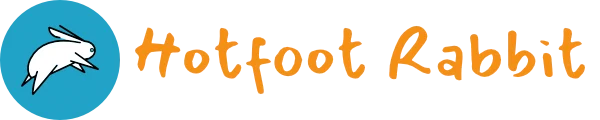 Hotfoot Rabbit Banner Logo